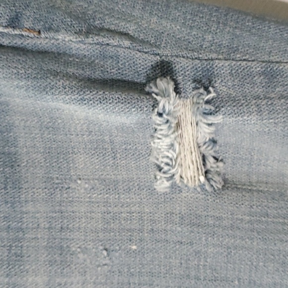 BLANK NYC jeans women's size 2 sz 26 light blue skinny classic ripped sp… - Picture 7 of 15